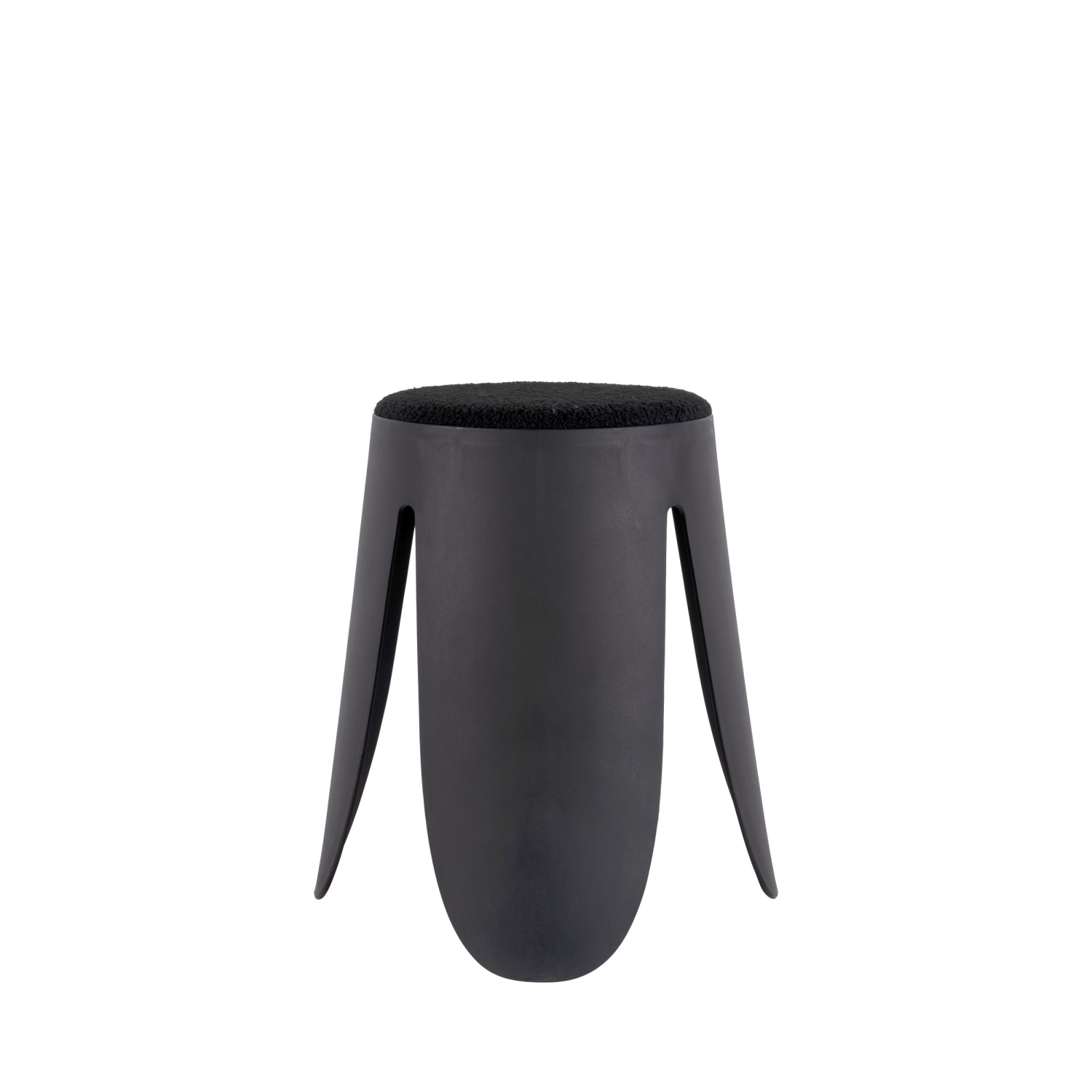 Savor - Tabouret en plastique H46cm - Noir