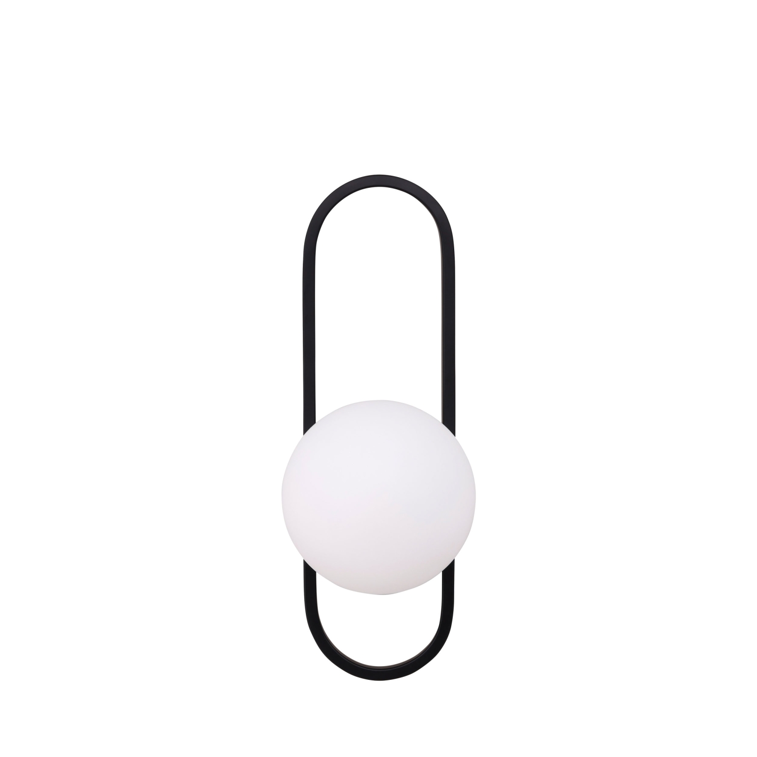 Alpes - Applique murale en métal - Noir