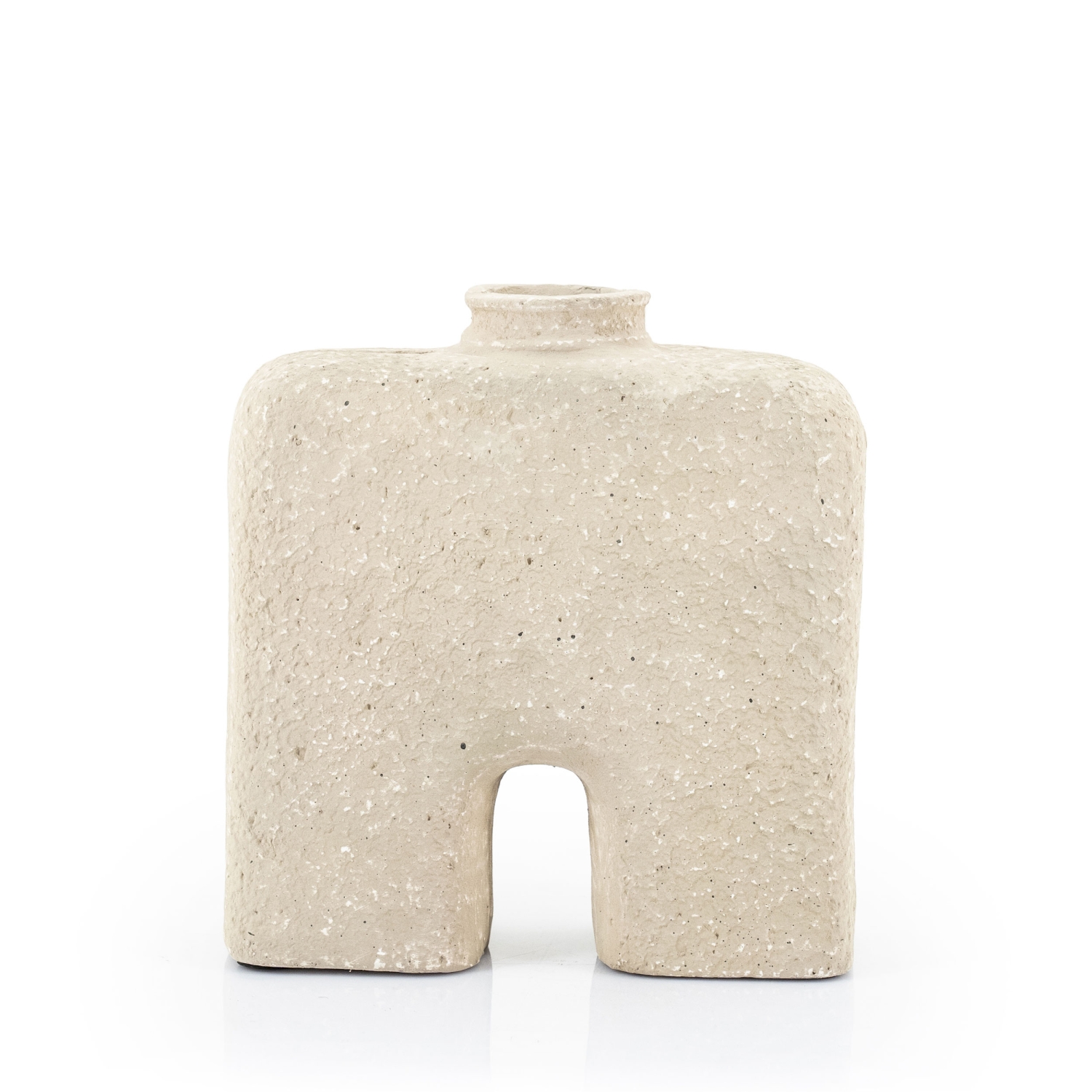 Arc - Vase en arc H32cm - Beige