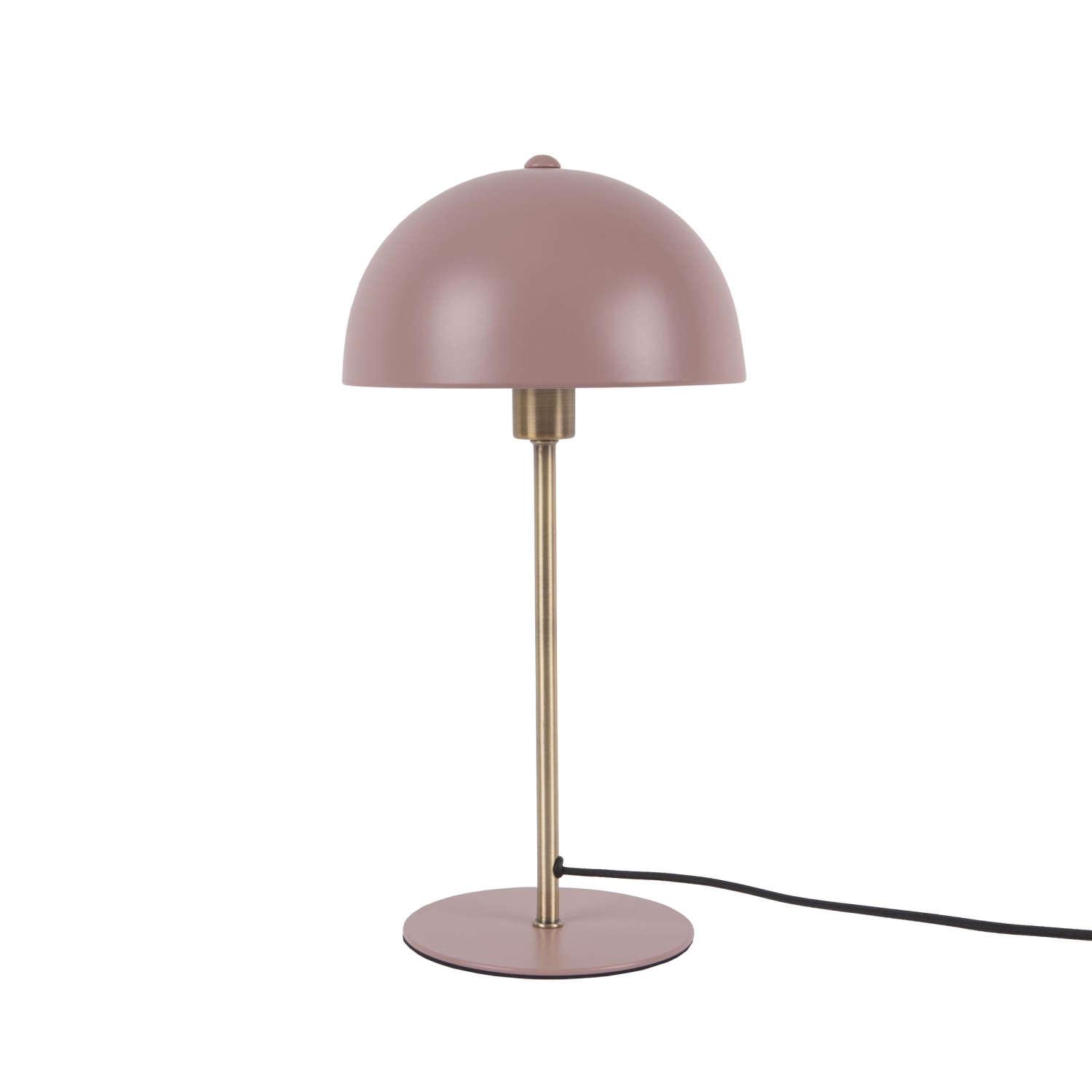 Bonnet - Lampe à poser champignon en métal - Rose pastel