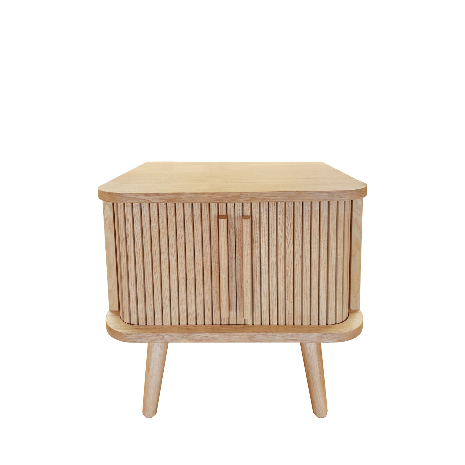 Rove - Table de chevet en bois - Bois clair