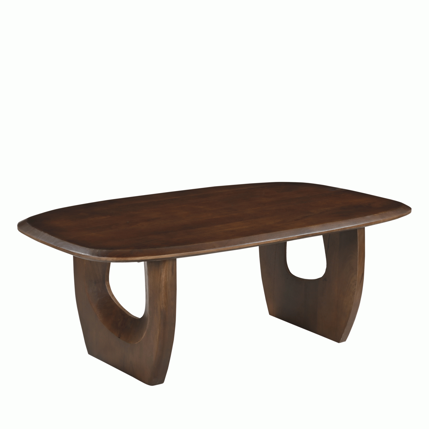 Sinjai - Table basse en bois - Bois foncé