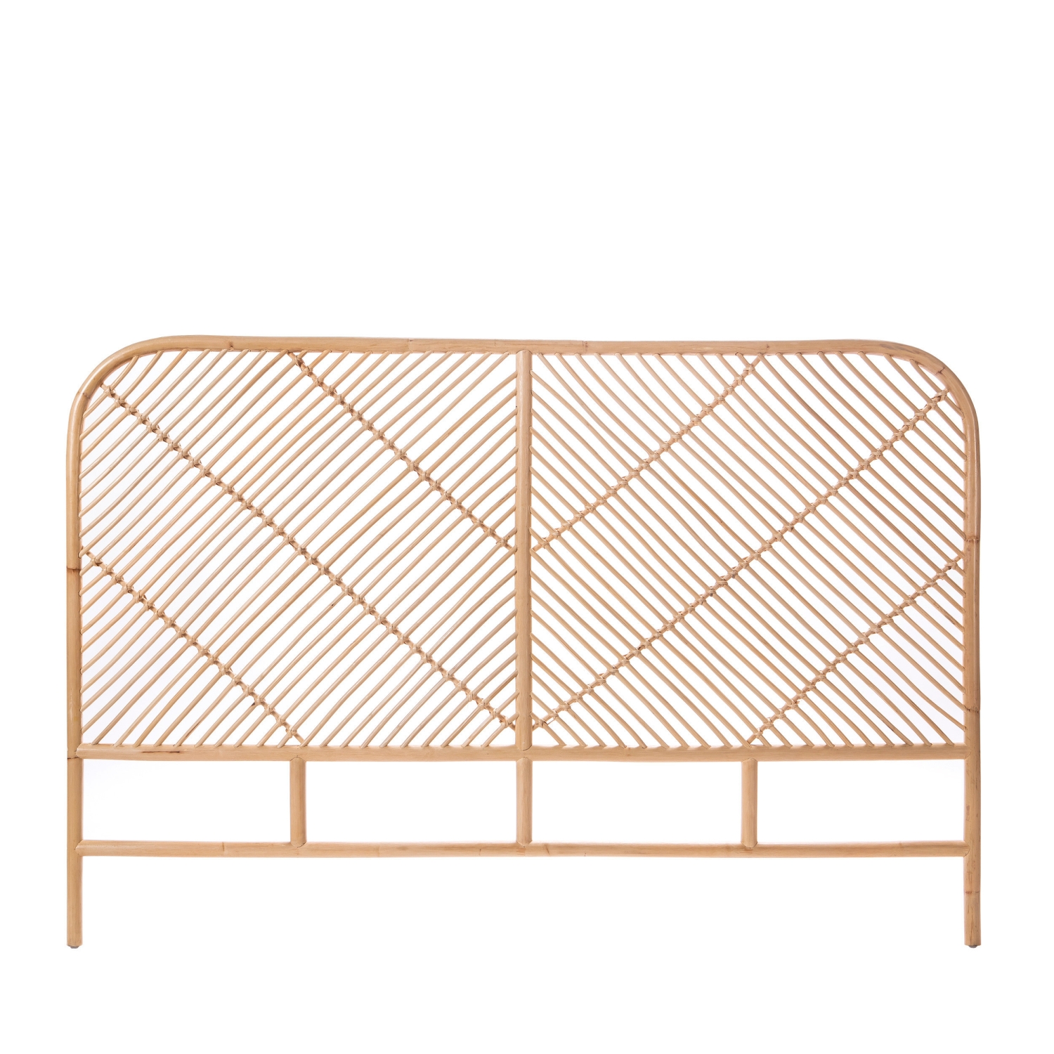 Kayan - Tête de lit en rotin 188cm - Naturel