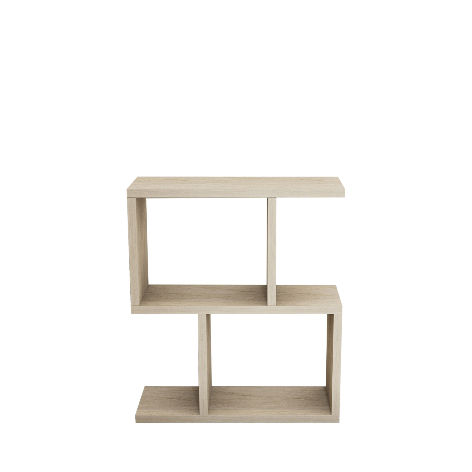 Zed - Table d'appoint effet travertin - Beige