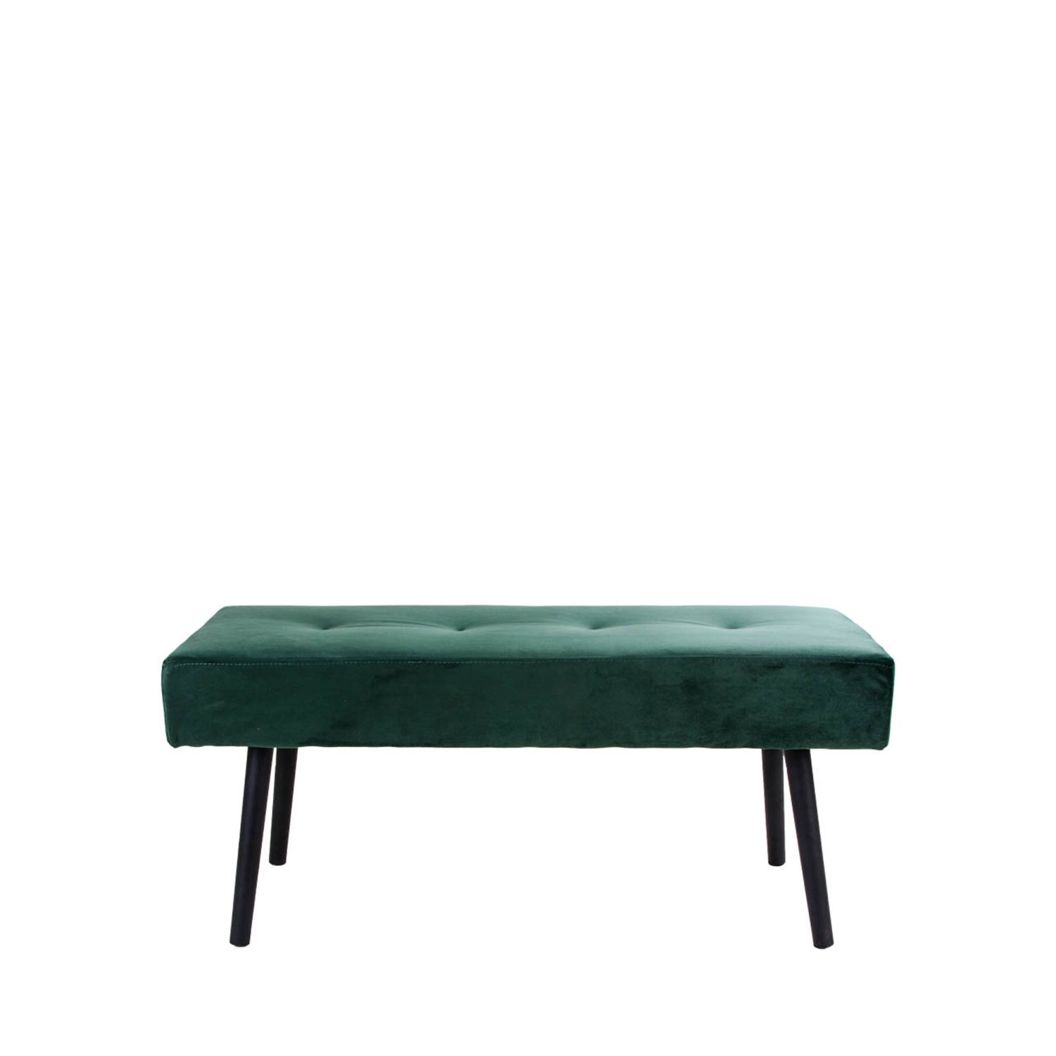 Skiby - Banc en velours L100cm - Vert