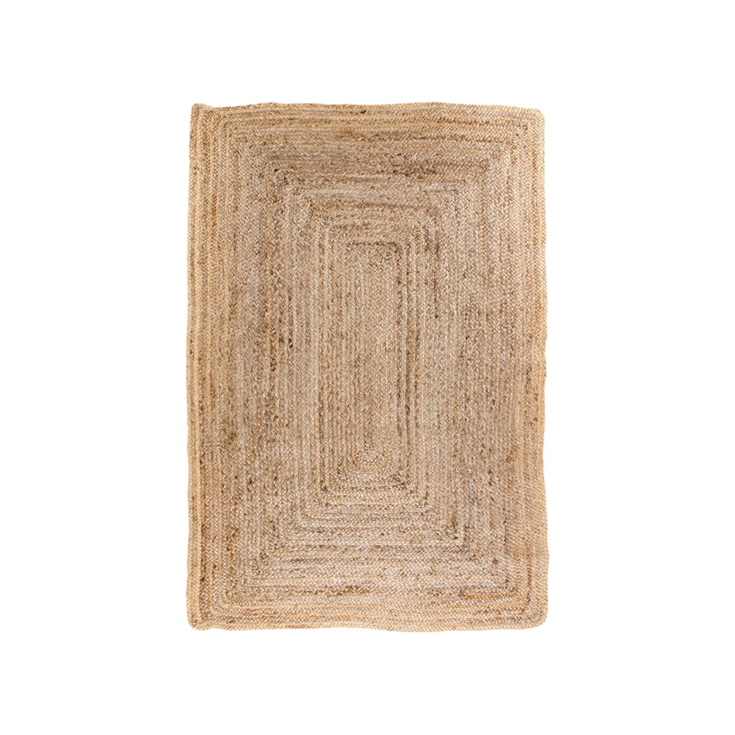 Bombay III - Tapis rectangulaire en jute -  Naturel - 120x180cm
