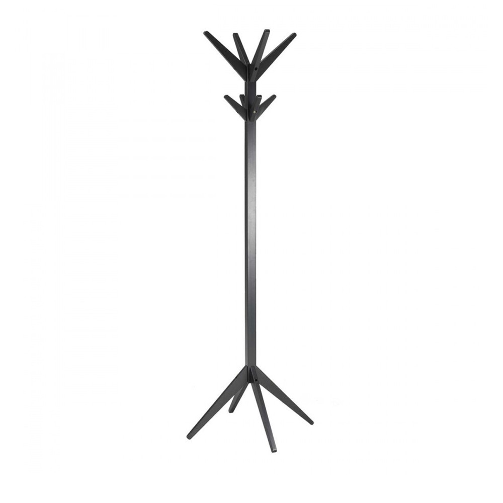 Elfy - Porte-manteaux laqué - Noir