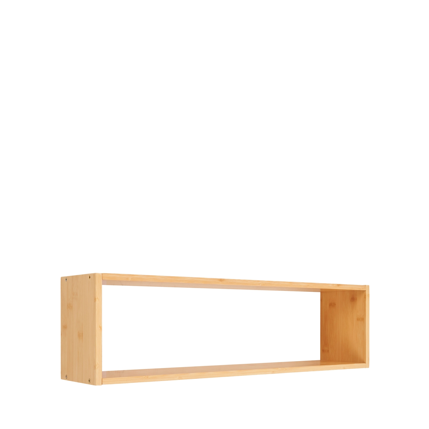 Ember - Etagère mural en bambou L70cm - Bois clair