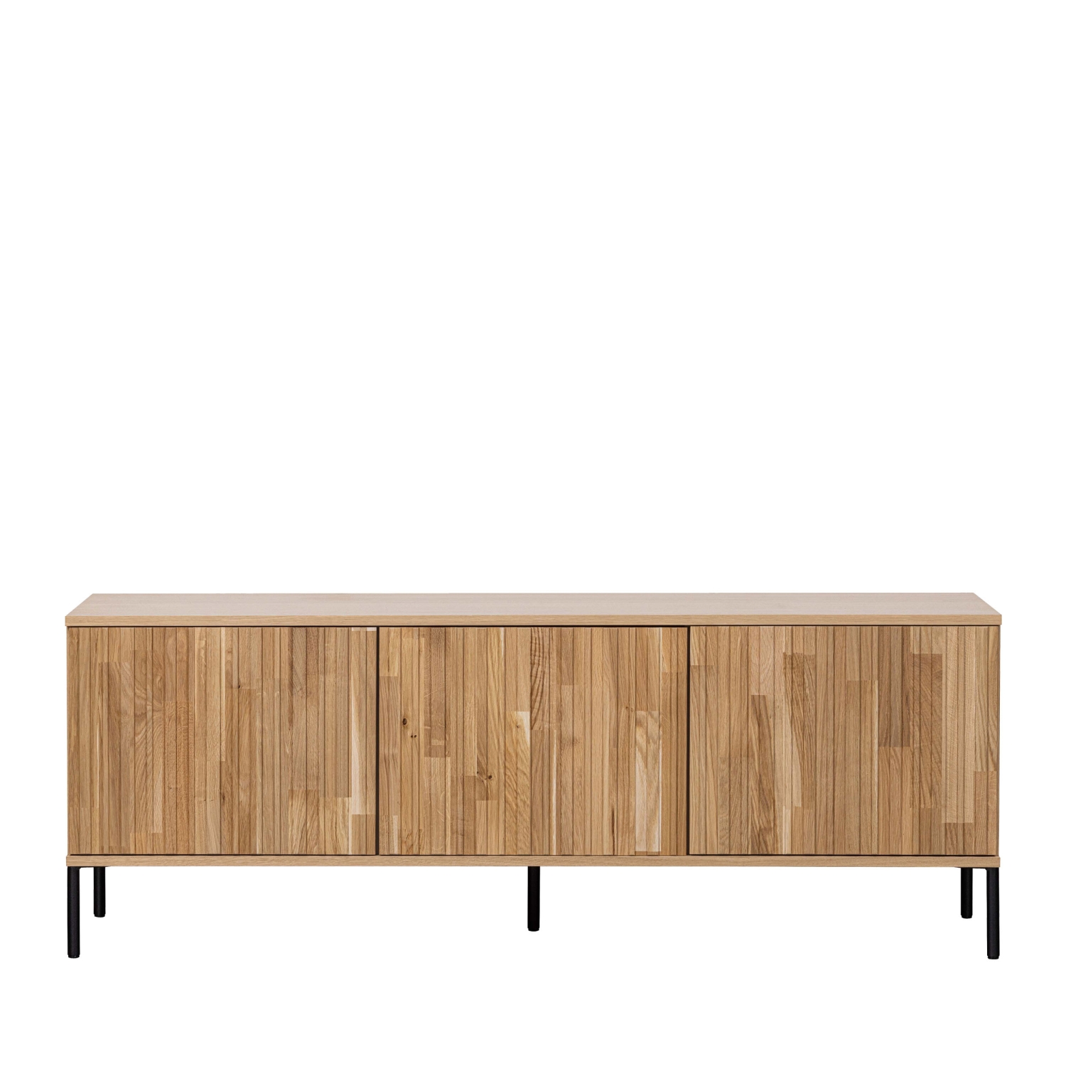 New Gravure - Meuble TV en bois L150cm - Bois clair