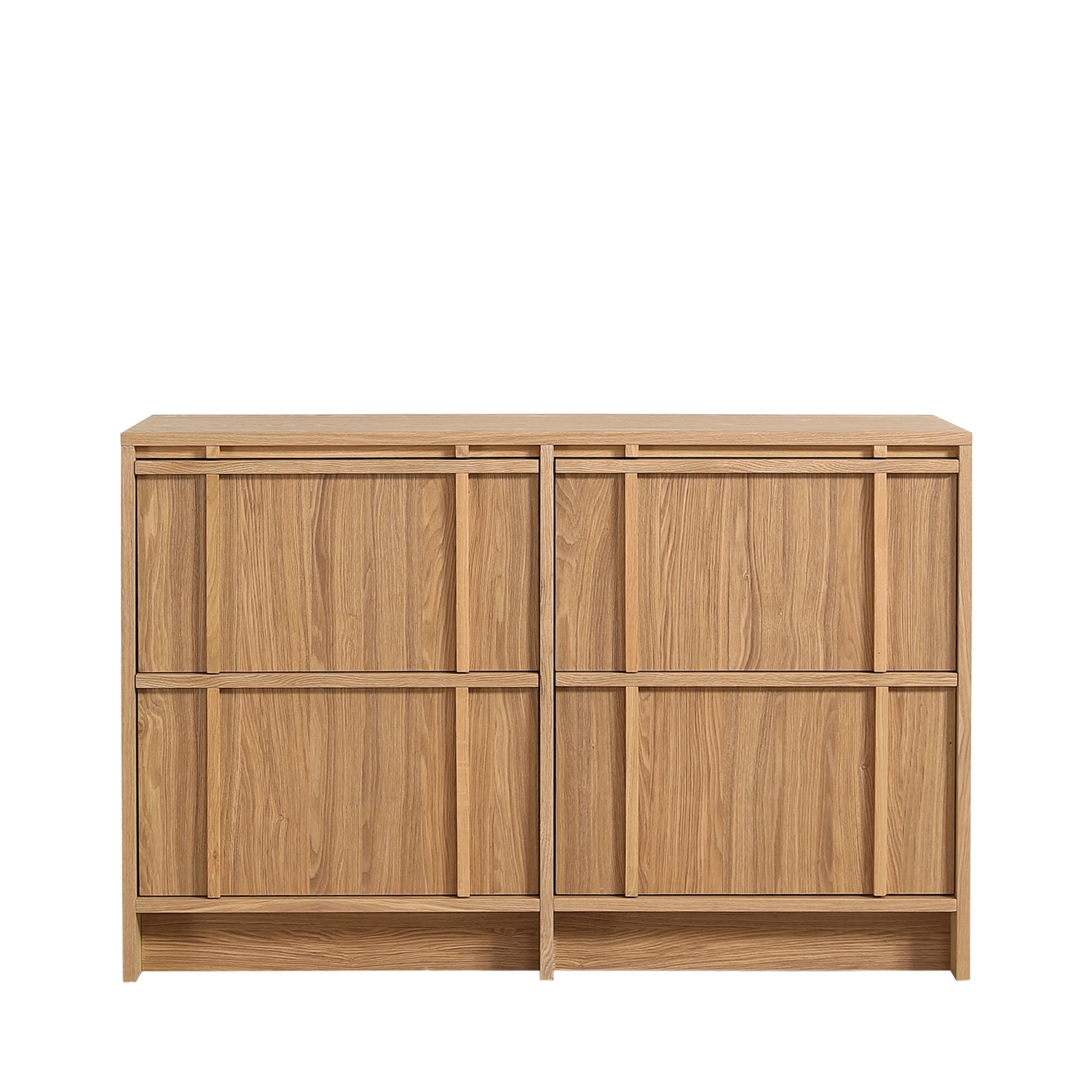 Tori - Meuble de salle de bain 2 vasques en bois  - Bois clair