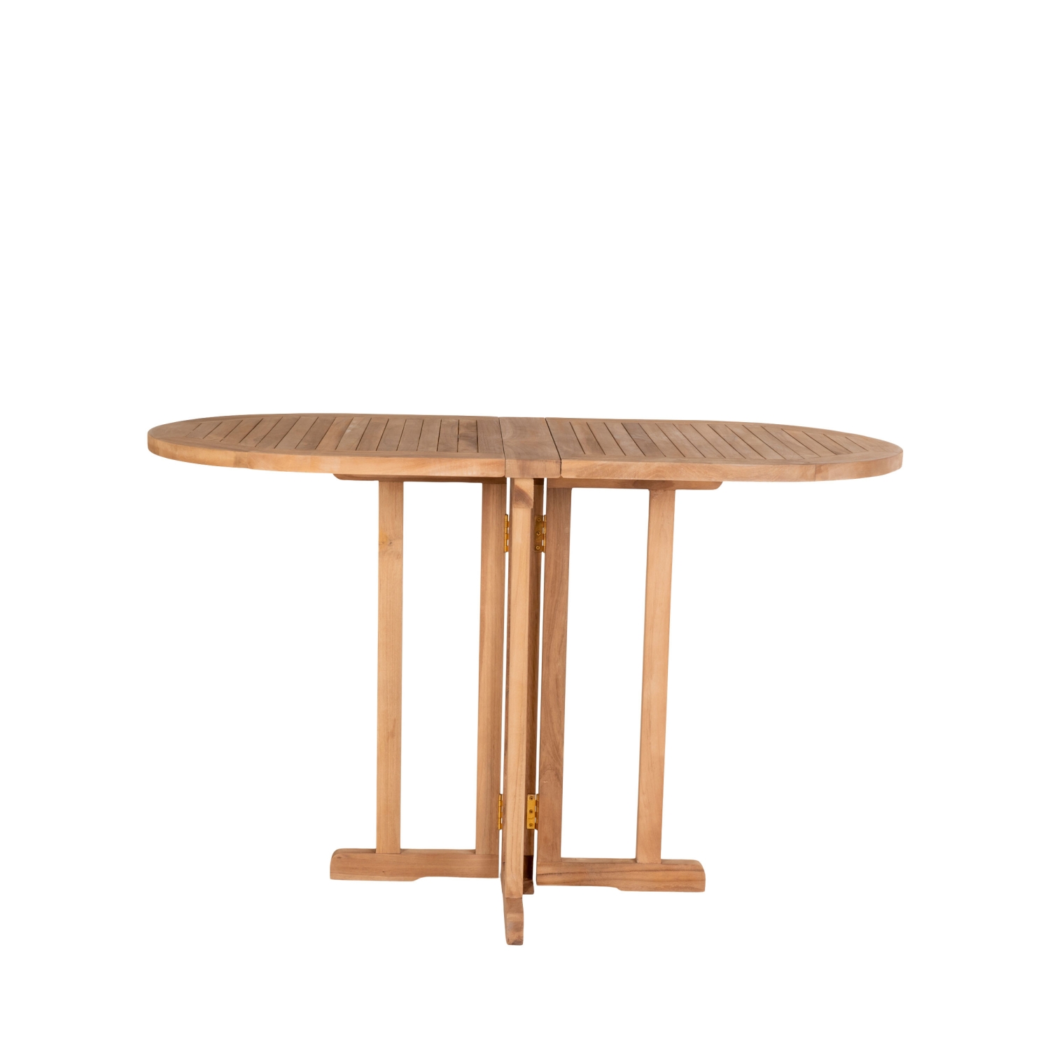 Huelva - Table à manger en teck pour balcon 120x60cm