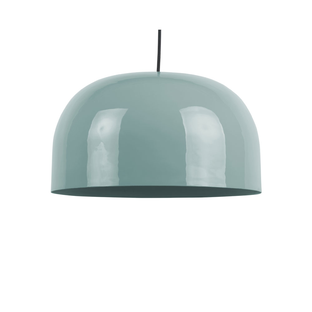 Dome - Suspension ronde en métal ø40cm - Bleu clair