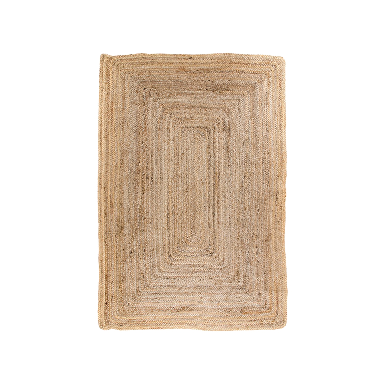 Bombay III - Tapis rectangulaire en jute -  Naturel - 65x135cm