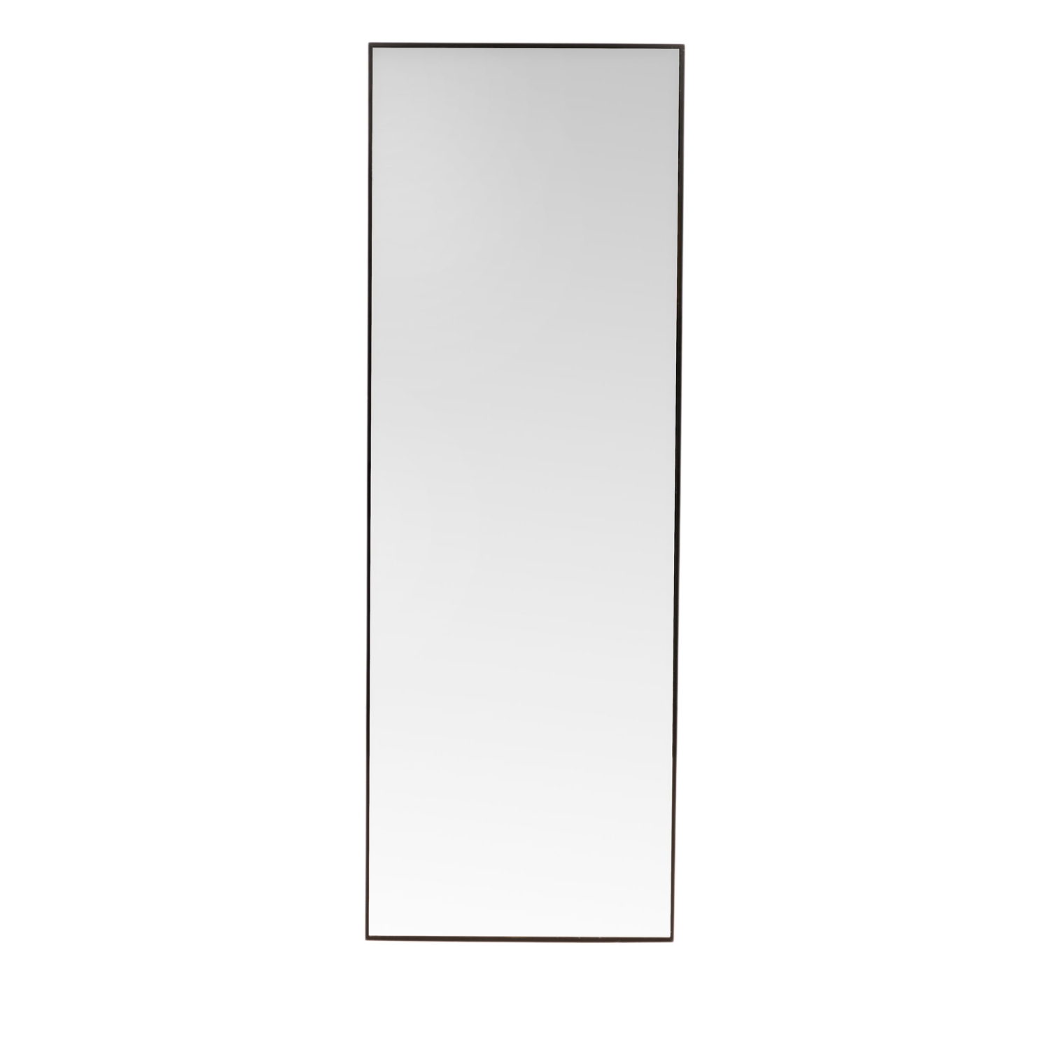 Dalton - Miroir rectangulaire en aluminium 193x67cm - Noir