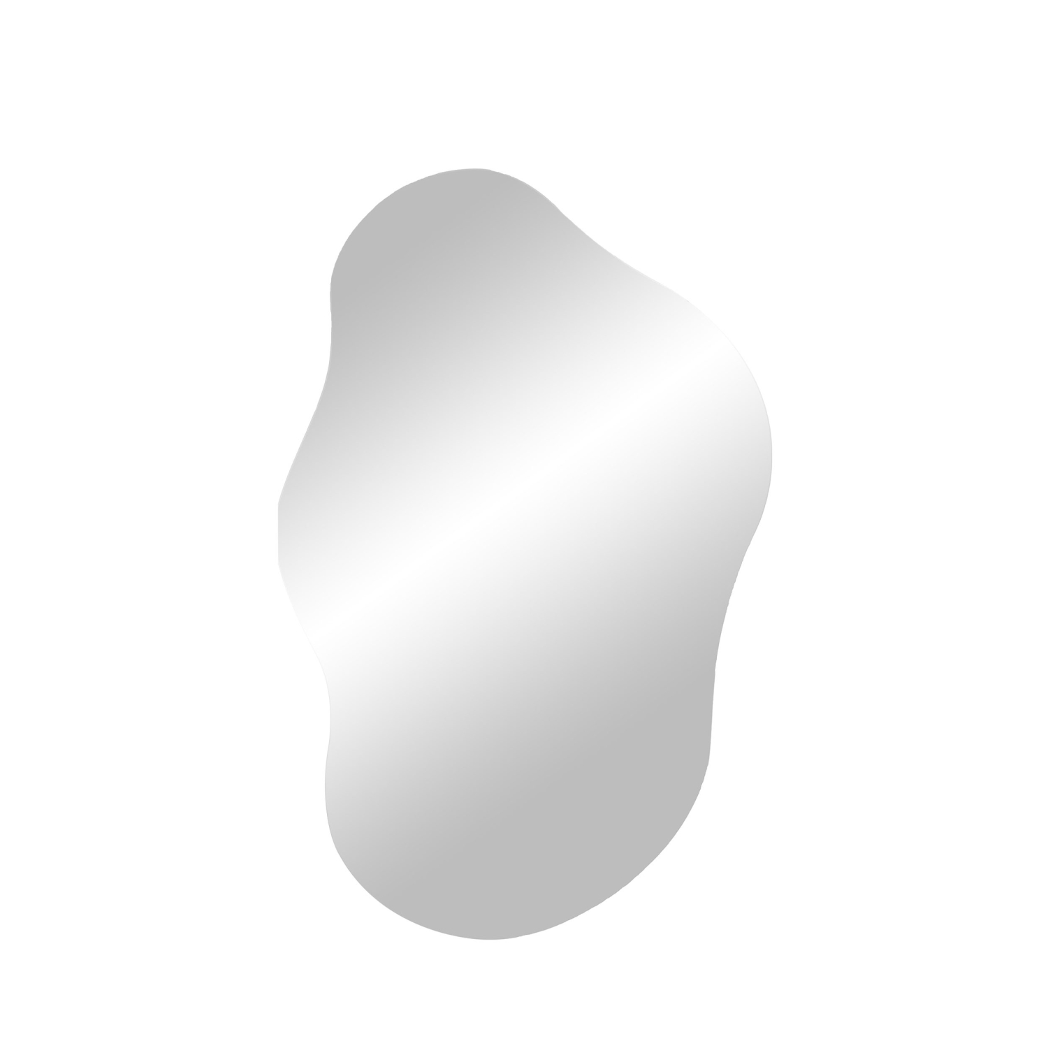 Palermo - Miroir de forme organique 40x60cm - Transparent