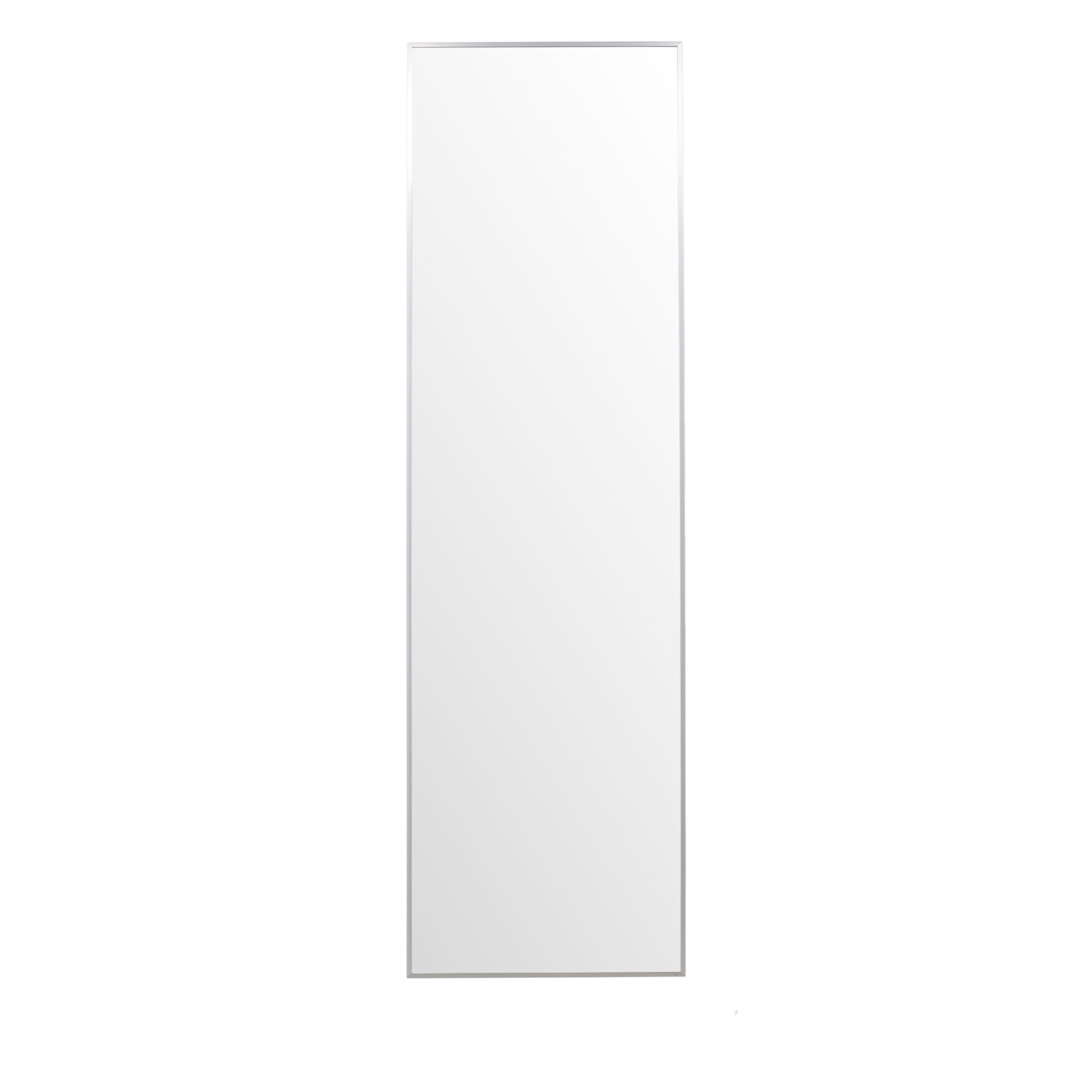 Dalton - Miroir rectangulaire en aluminium 220x67cm - Argent