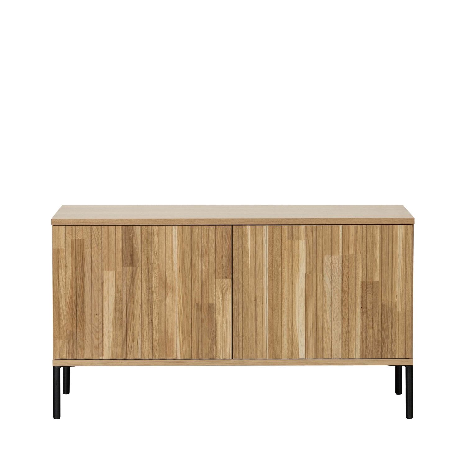 New Gravure - Meuble TV en bois L100cm - Bois clair