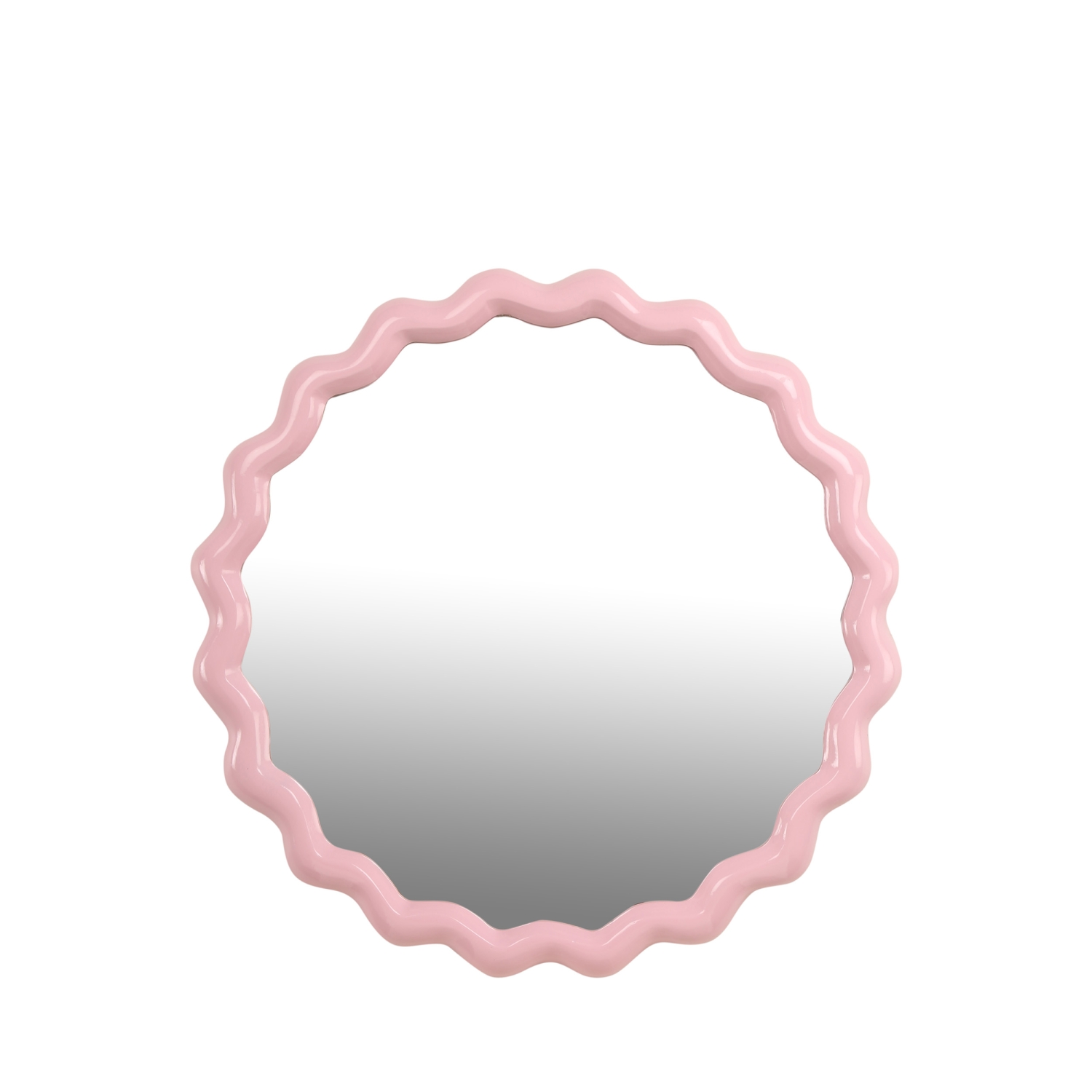 Sienne - Miroir rond ø40cm - Rose