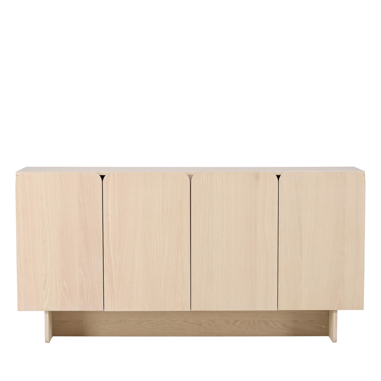 Tyreso - Buffet 4 portes en bois L160cm - Bois clair