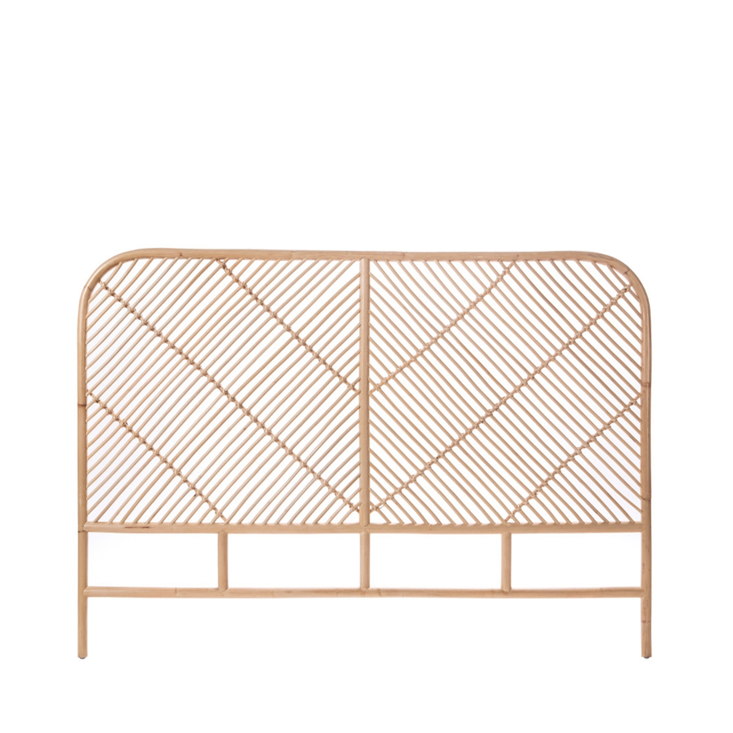 Kayan - Tête de lit en rotin 148cm - Naturel