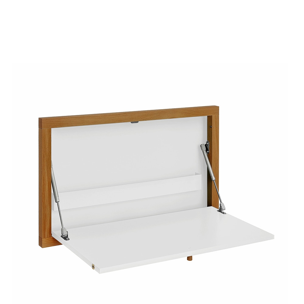 Brenta - Bureau mural contemporain - Blanc