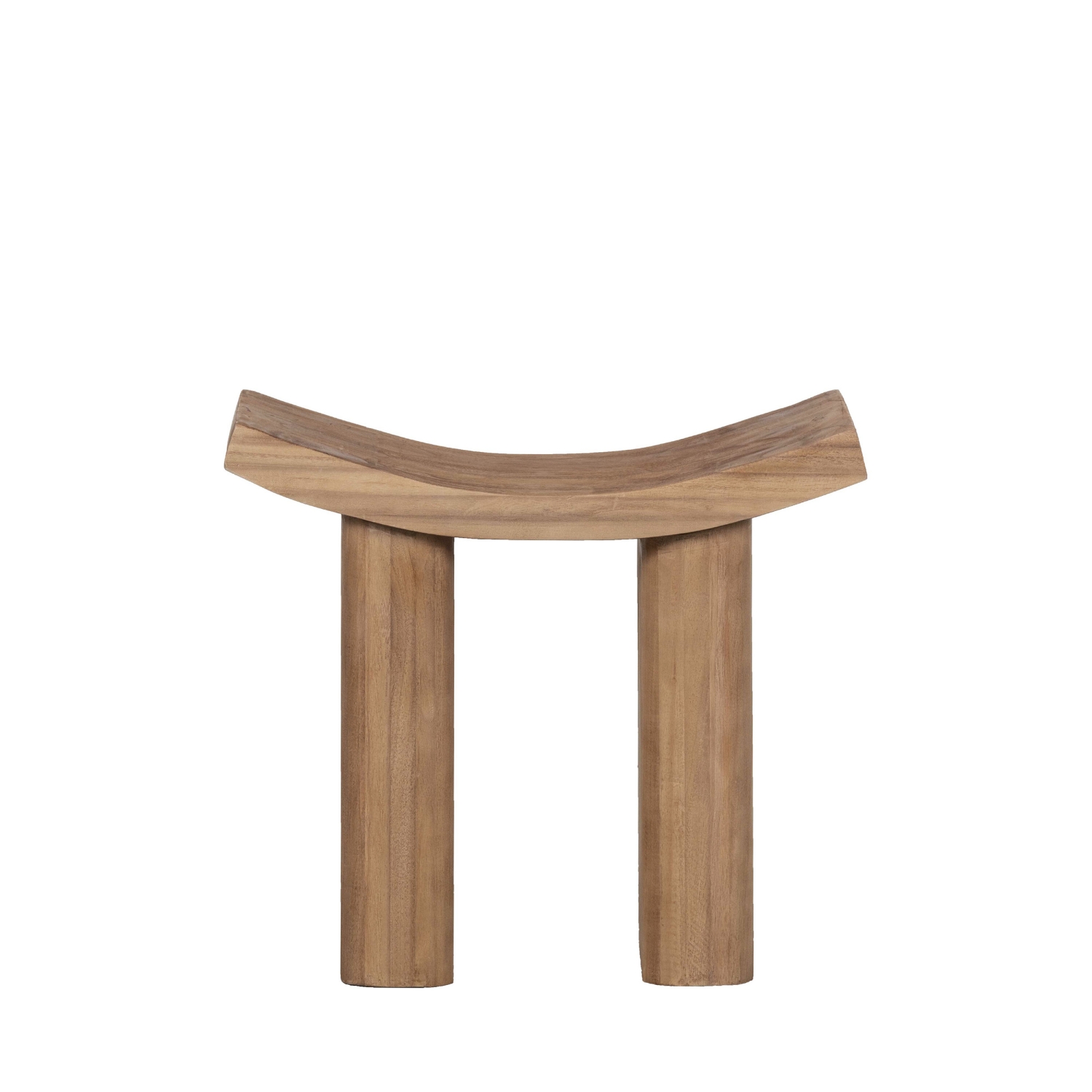 Japan - Tabouret en bois design H45cm - Bois clair