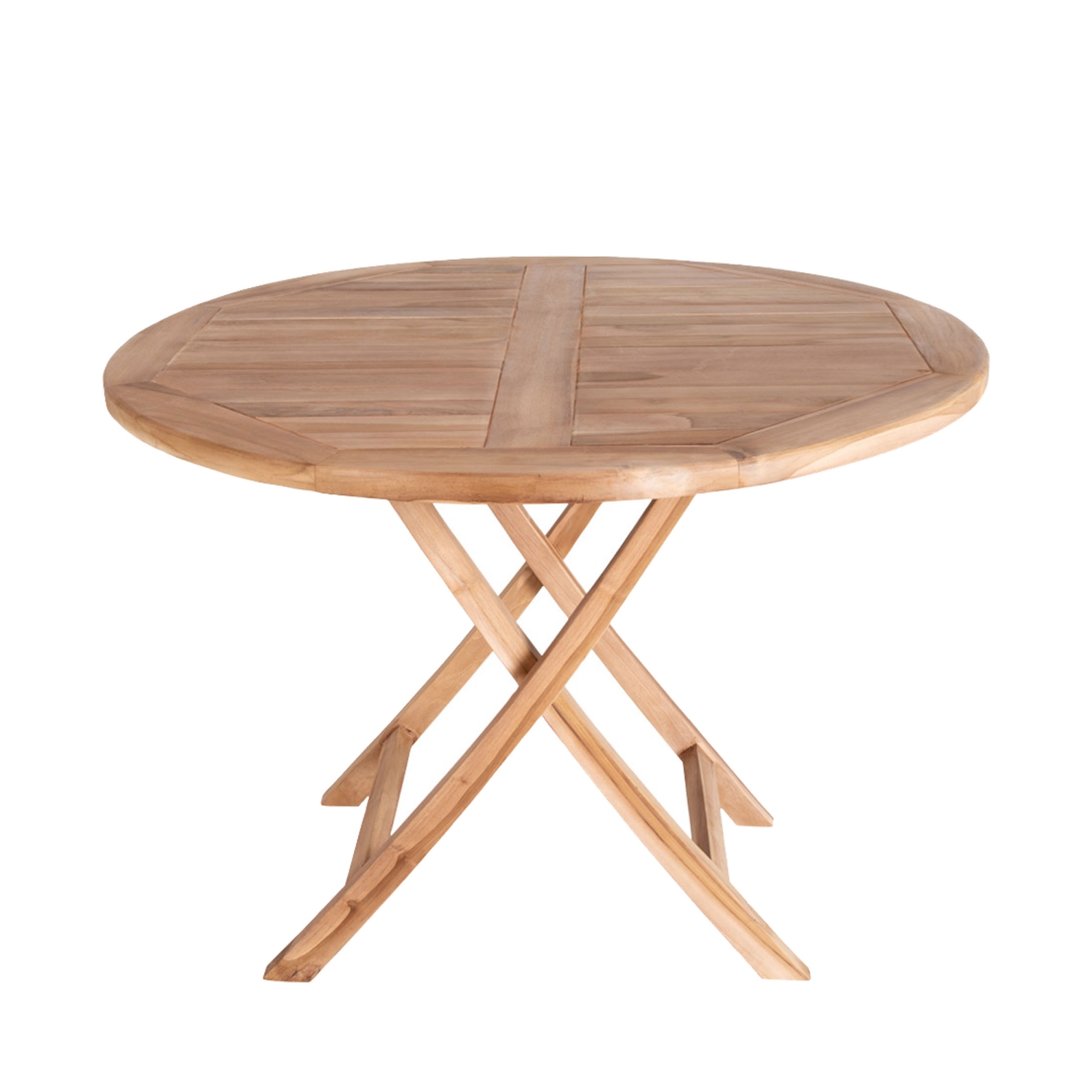 Oviedo - Table à manger de jardin ø100cm en teck