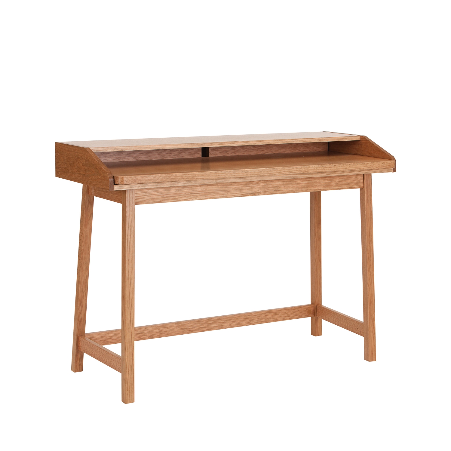 St James - Bureau design compact - Bois clair
