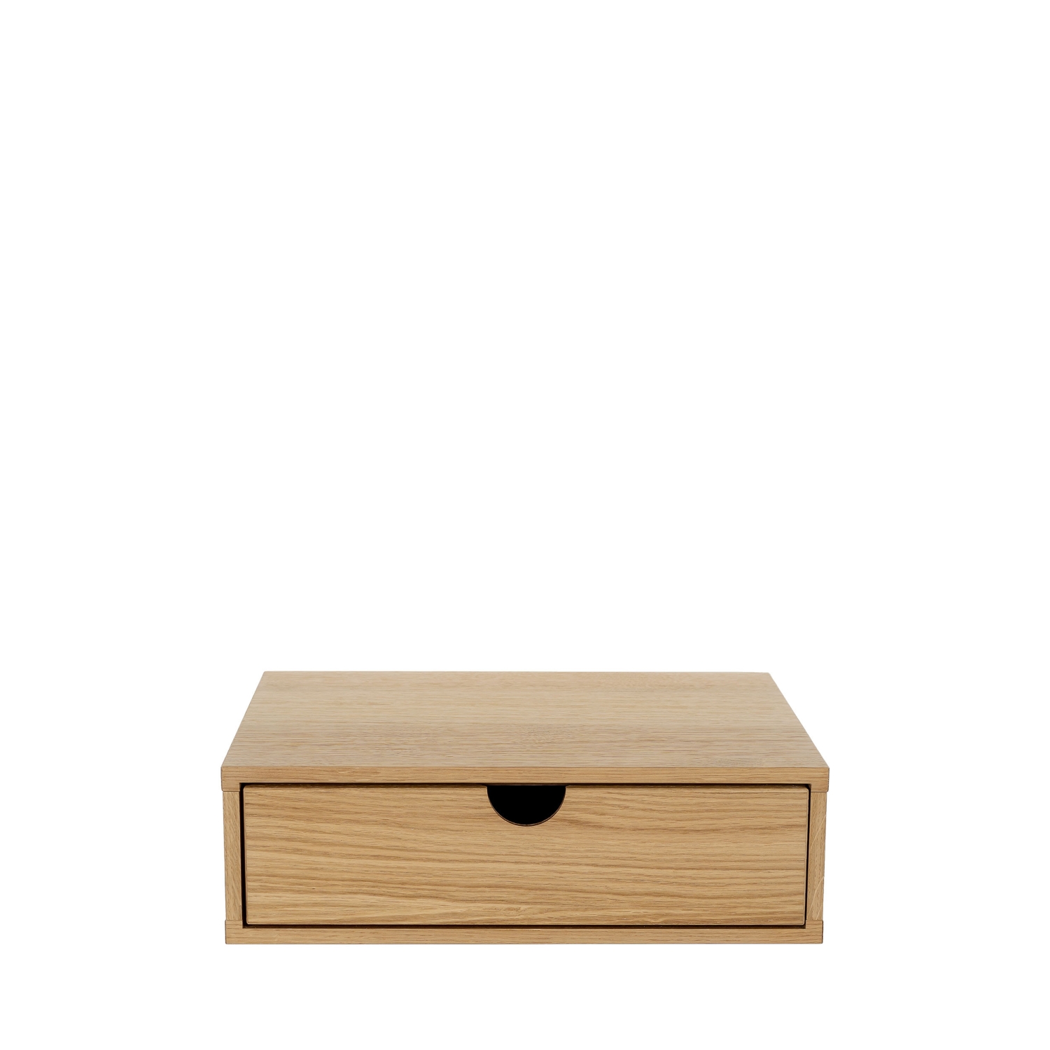 Farsta - Table de chevet murale - Bois clair