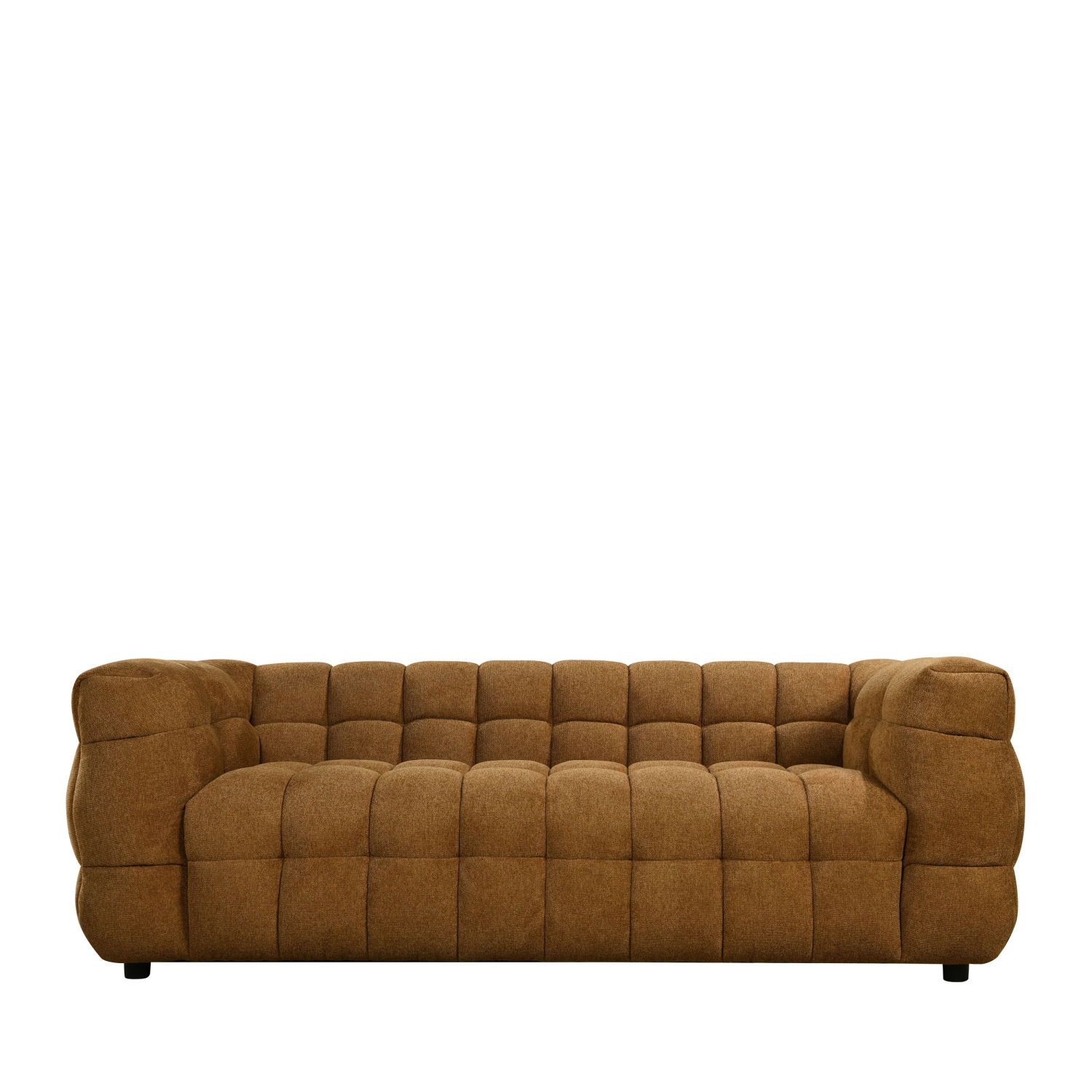 Bolly - Canapé 3 places tissu - Bronze