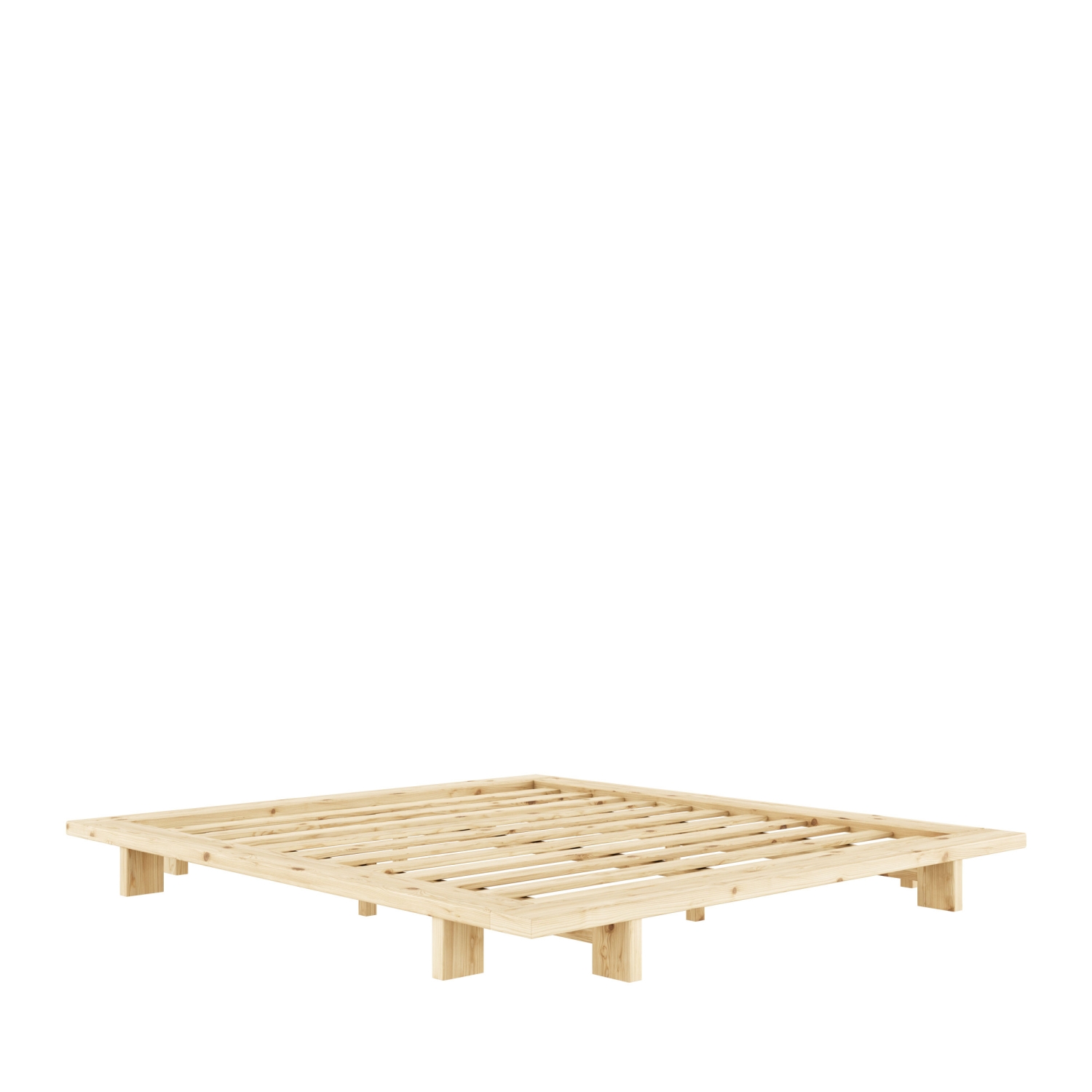 Japan - Lit en bois 180x200cm - Bois clair