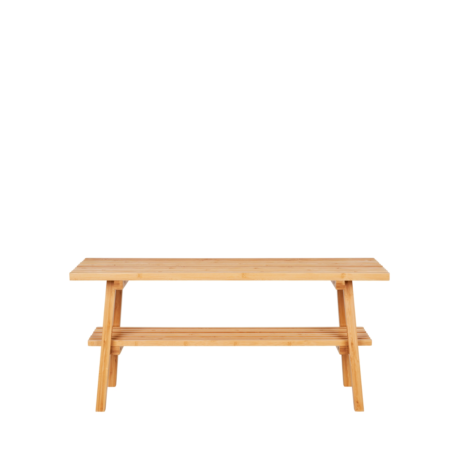 Ember - Banc en bambou L70cm - Bois clair