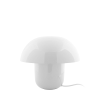 Fat Mushroom - Lampe à poser champignon en métal - Blanc
