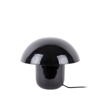 Fat Mushroom - Lampe à poser champignon en métal - Noir