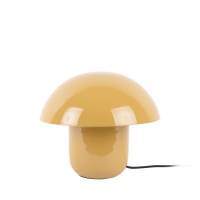 Fat Mushroom - Lampe à poser champignon en métal - Jaune