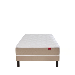 Egérie 3 - Matelas à ressorts et mémoire de forme, accueil enveloppant - 90x190cm