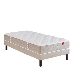 Egérie 3 - Matelas à ressorts et mémoire de forme, accueil enveloppant - 90x190cm