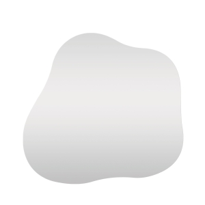 Palermo - Miroir de forme organique 50x55cm - Transparent